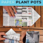 DIY Origami Paper Plant Pots