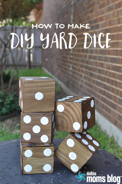 How To Make DIY Yard Dice