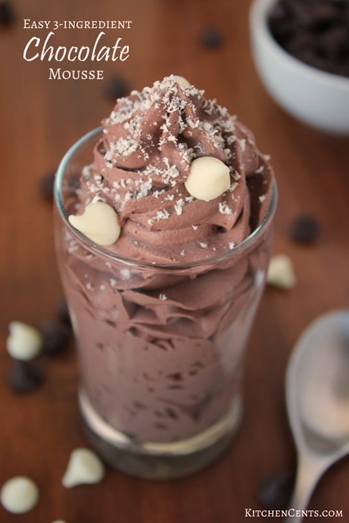 Easy Chocolate Mousse Recipe