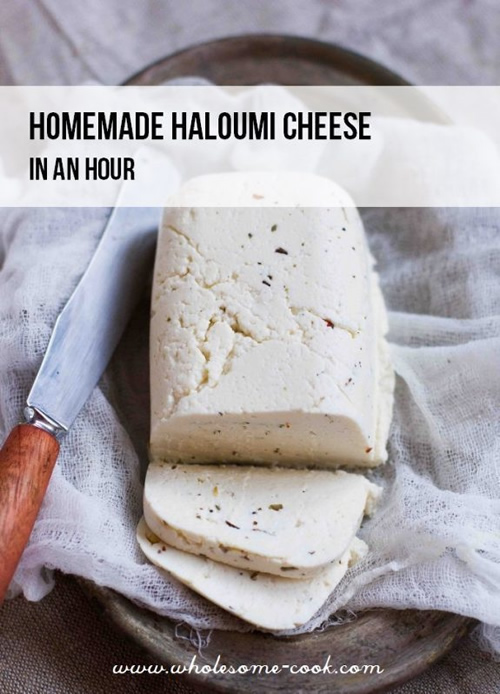 Homemade Halloumi Cheese Recipe
