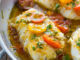 Pan Seared Cod In White Wine Tomato Basil Sauce Recipe