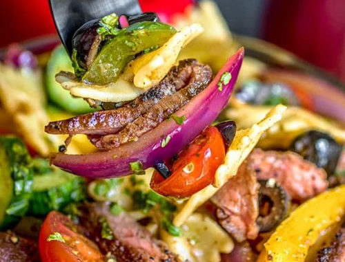 Steak Fajita Pasta Salad Recipe