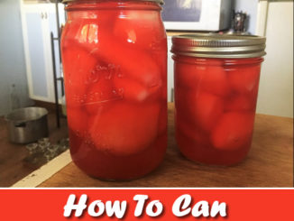 Canning Cinnamon Pears
