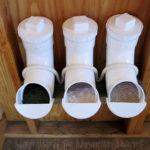 DIy PVC Goat Mineral Feeders