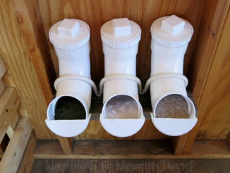 DIy PVC Goat Mineral Feeders