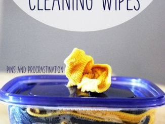 DIY Reusable Cleaning Wipes
