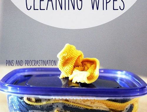 DIY Reusable Cleaning Wipes