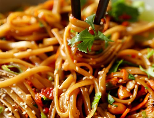 Spicy Thai Noodles Recipe