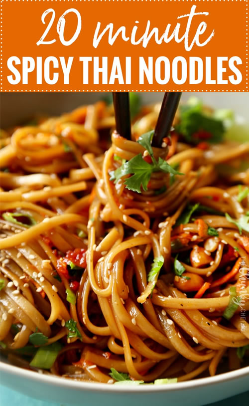Spicy Thai Noodles Recipe