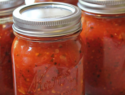 Canning Tomato Sauce Recipe