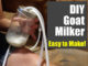 DIY Mason Jar Goat Milker