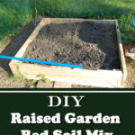 DIY Raised Garden Bed Soil Mix