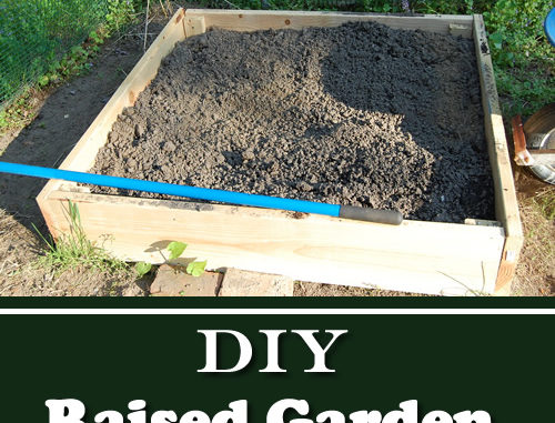 DIY Raised Garden Bed Soil Mix