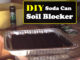 DIY Soda Can Soil Block Maker