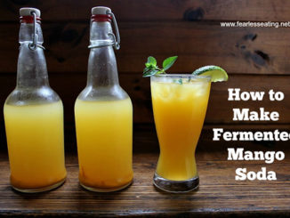 Fermented Mango Soda Recipe