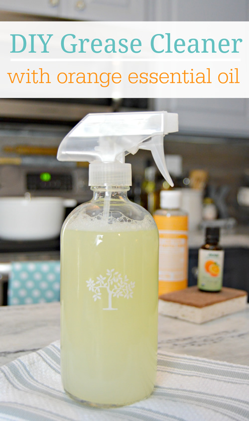 Homemade Grease Cleaner Spray