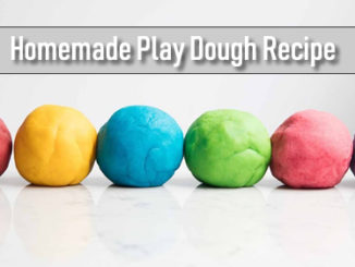 Homemade Play Dough Recipe