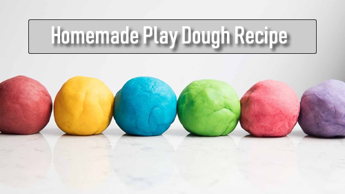 Homemade Play Dough Recipe