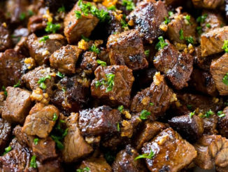 Steak Bites With Garlic Butter Recipe