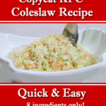Copycat KFC Coleslaw Recipe