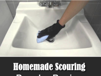 Homemade Scouring Powder Recipe