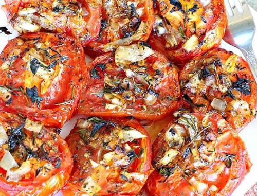 Roasted Italian Tomatoes Recipe