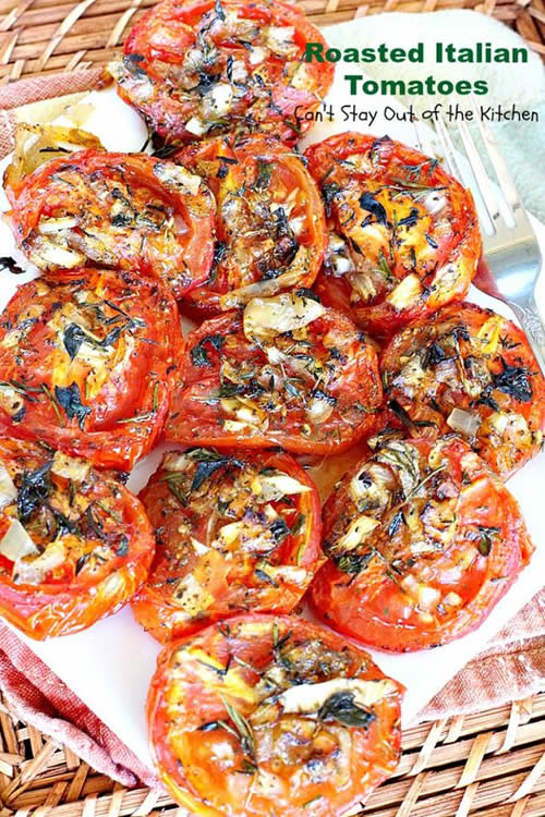 Roasted Italian Tomatoes Recipe