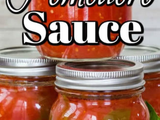 Canning Pomodoro Sauce Recipe