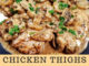 Chicken Thighs With Mushroom Sauce