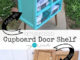 DIY Old Cupboard Door Shelf