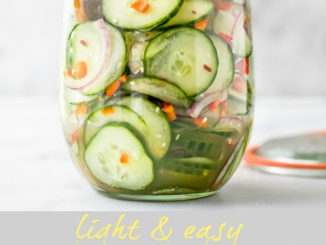 Easy Asian Cucumber Salad Recipe