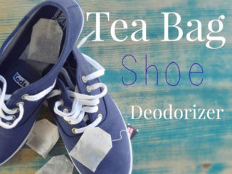Homemade Tea Bag Shoe Deodorizer