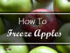How To Freeze Apples
