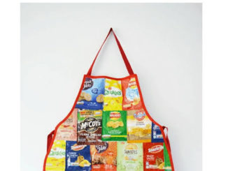 DIY Crisp Packet Apron
