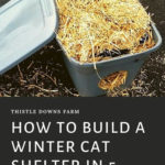 DIY Winter Cat Shelter