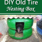 DIY Old Tire Nesting Box