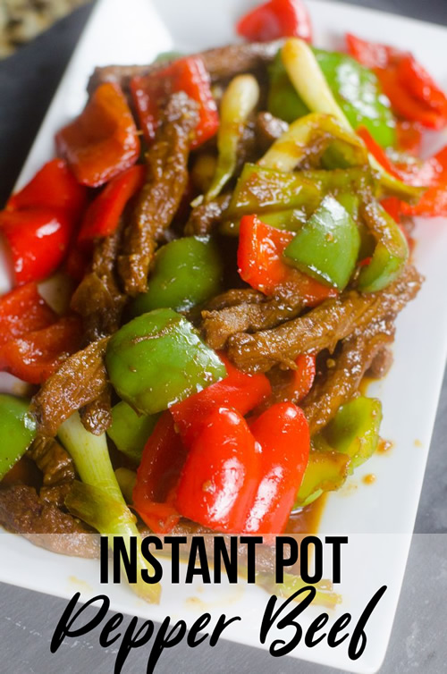 Instant Pot Pepper Beef Recipe