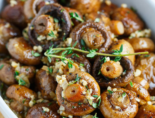 Roasted Mushrooms In A Browned Butter Recipe