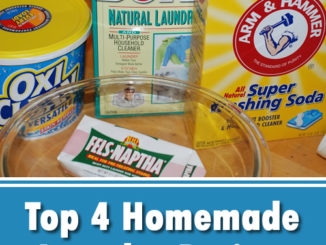 Top 4 Laundry Solutions Recipes