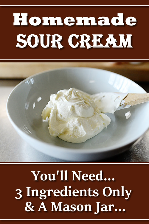 Homemade Sour Cream Recipe