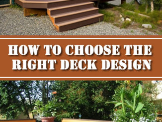 How To Choose The Right Deck Design