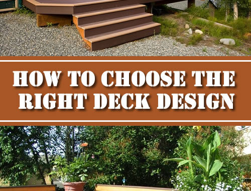 How To Choose The Right Deck Design