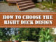 How To Choose The Right Deck Design