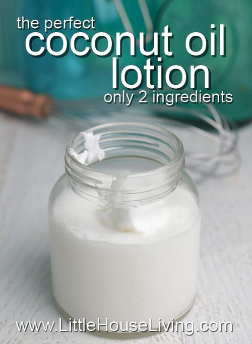 Homemade Coconut Oil Lotion Recipe
