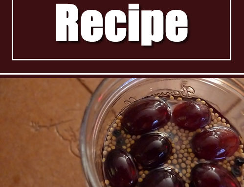 Pickled Grapes Recipe