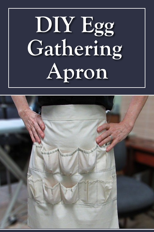DIY Egg Gathering Apron