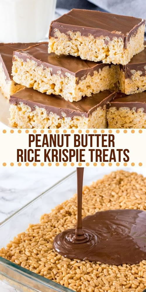 Peanut Butter Rice Krispie Treats Recipe