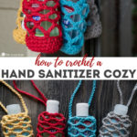 DIY Hand Sanizer Cozy Free Pattern