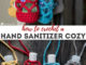DIY Hand Sanizer Cozy Free Pattern