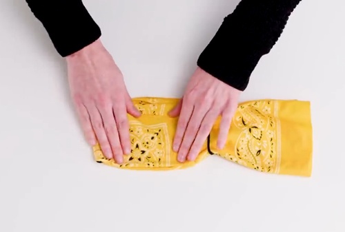 DIY No Sew Face Mask
